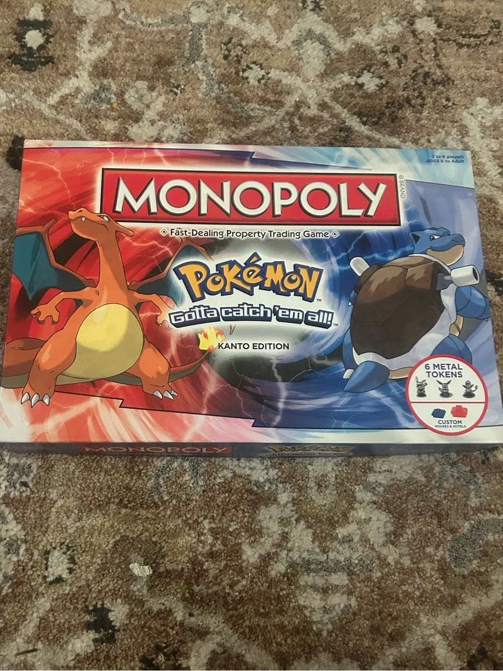 Pokemon Monopoly Kanto Edition Like new